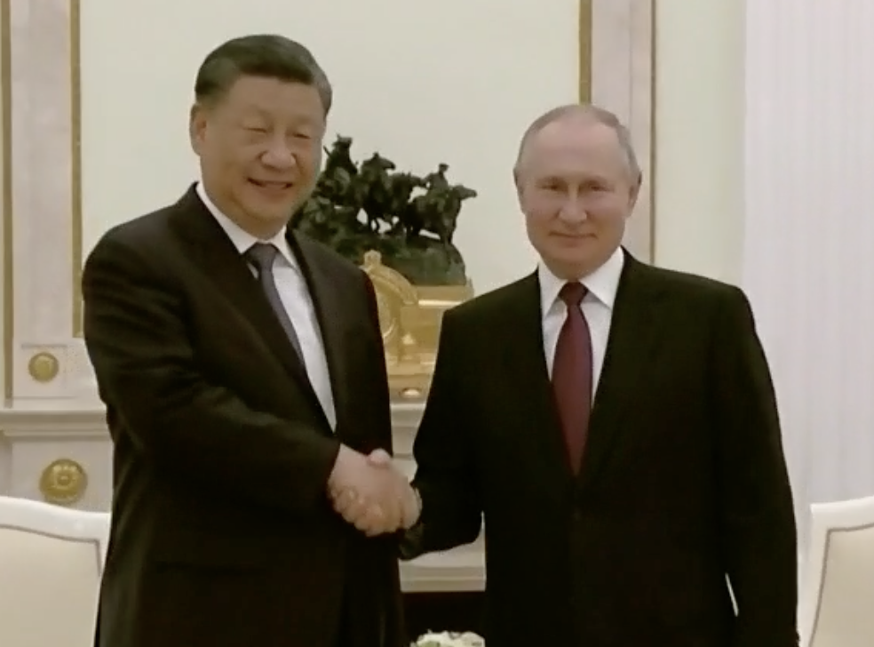 WAR IN UKRAINE UPDATE: Xi, Putin Visit Light on Support for Russia’s Invasion