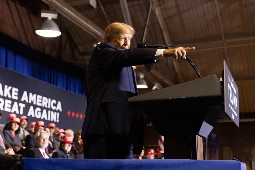 In NH Speech, Trump Goes Full Carville: The Economy, Stupid