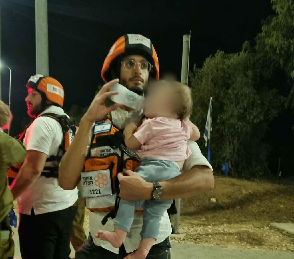 Israel’s EMS Volunteers Rush to Aid Victims of Hamas Terror