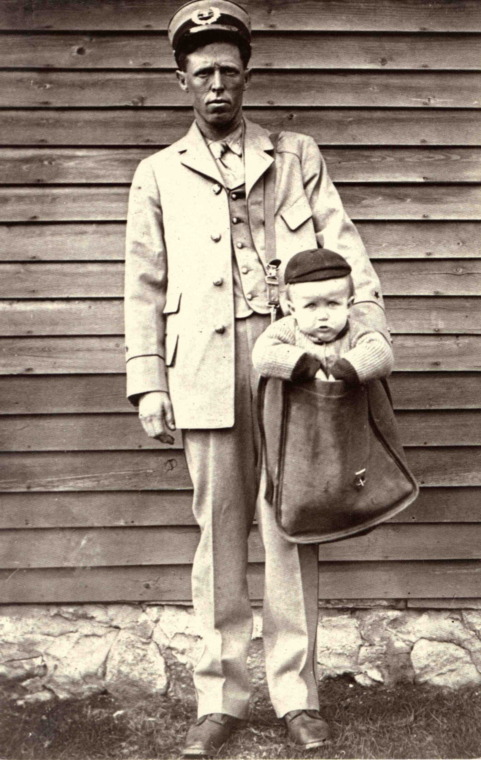 HOLY COW! HISTORY: When the Mailman Carried Kids