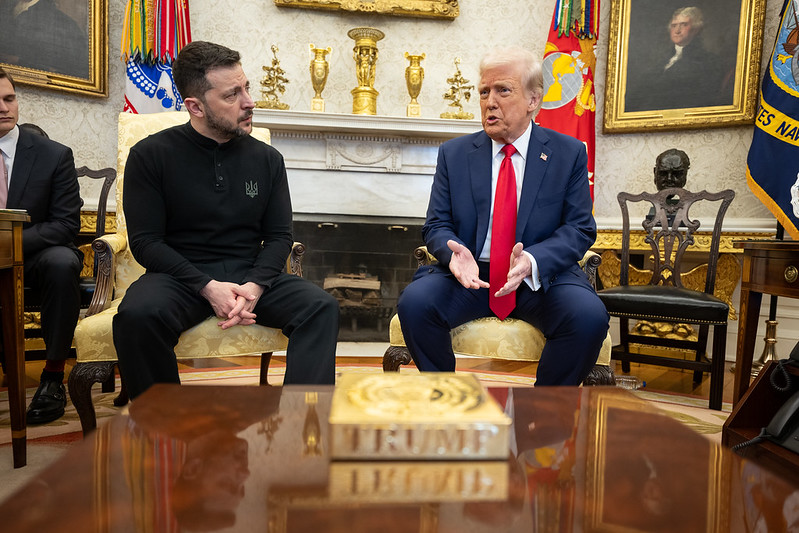 Irony and History for Trump and Zelensky